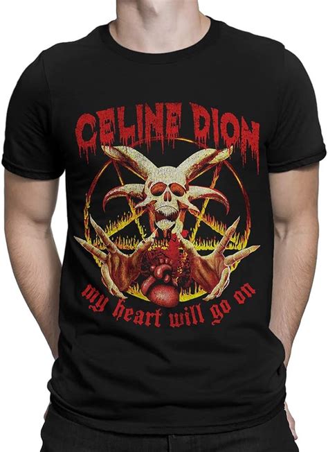 celine dion my heart will go on metal shirt